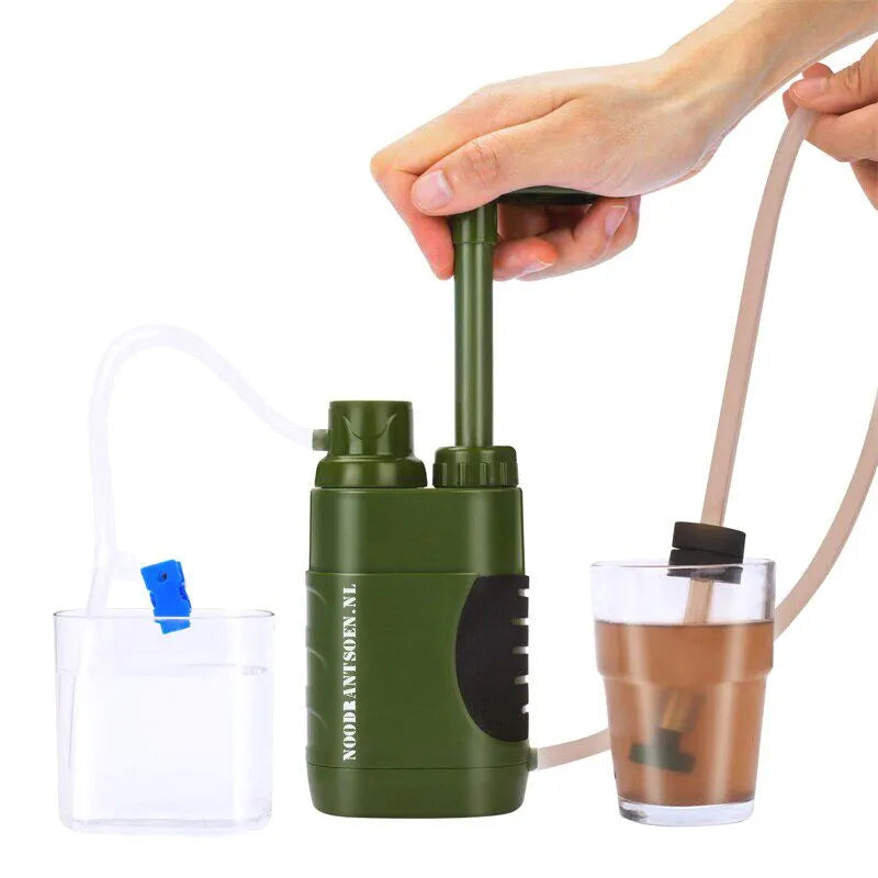 Survival Waterfilter 3.000L | Filtert PFAS, Microplastics & Bacteriën | BPA-Vrij & Zonder Stroom